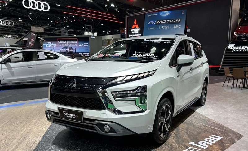 Cận cảnh Mitsubishi Xpander HEV vừa trình làng tại Thái Lan, giá 635 triệu đồng