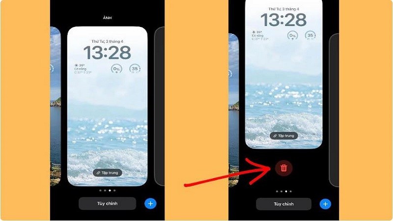 Xóa hình nền iPhone cực nhanh với vài thao tác đơn giản Xóa hình nền iPhone cực nhanh với vài thao tác đơn giản