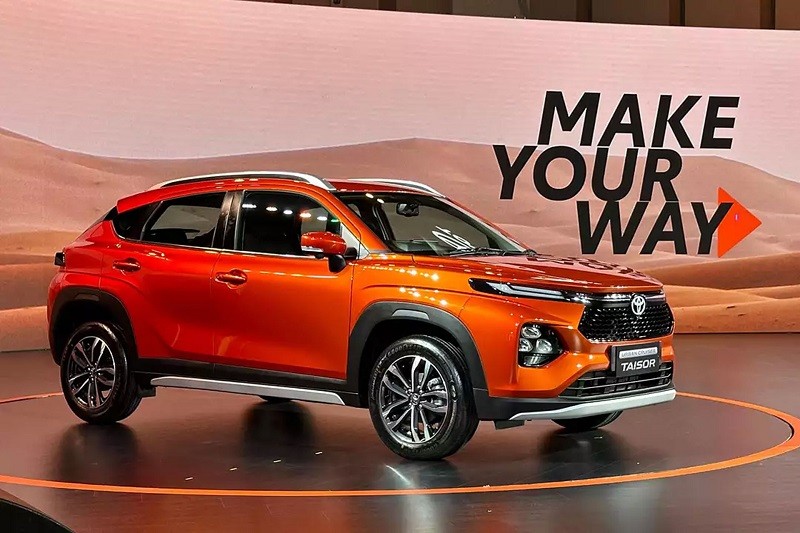 Cận cảnh Toyota Urban Cruiser Taisor vừa ra mắt tại Ấn Độ, giá từ 230 triệu đồng