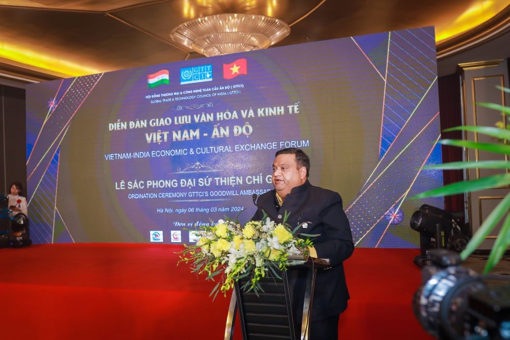 Cơ hội giao lưu hợp tác, trao đổi thương mại giữa doanh nghiệp Việt Nam - Ấn Độ