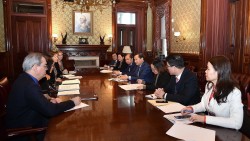 Phó Thủ tướng Lê Minh Khái gặp gỡ, trao đổi với giới chức và một số doanh nghiệp lớn của Hoa Kỳ