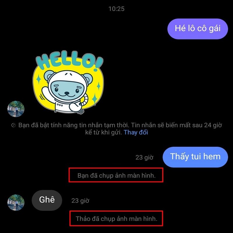 Cách để biết người khác chụp màn hình Messenger cực đơn giản