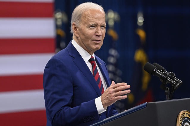 Đương kim Tổng thống Mỹ Joe Biden. (Nguồn: AP) Đương kim Tổng thống Mỹ Joe Biden. (Nguồn: AP)