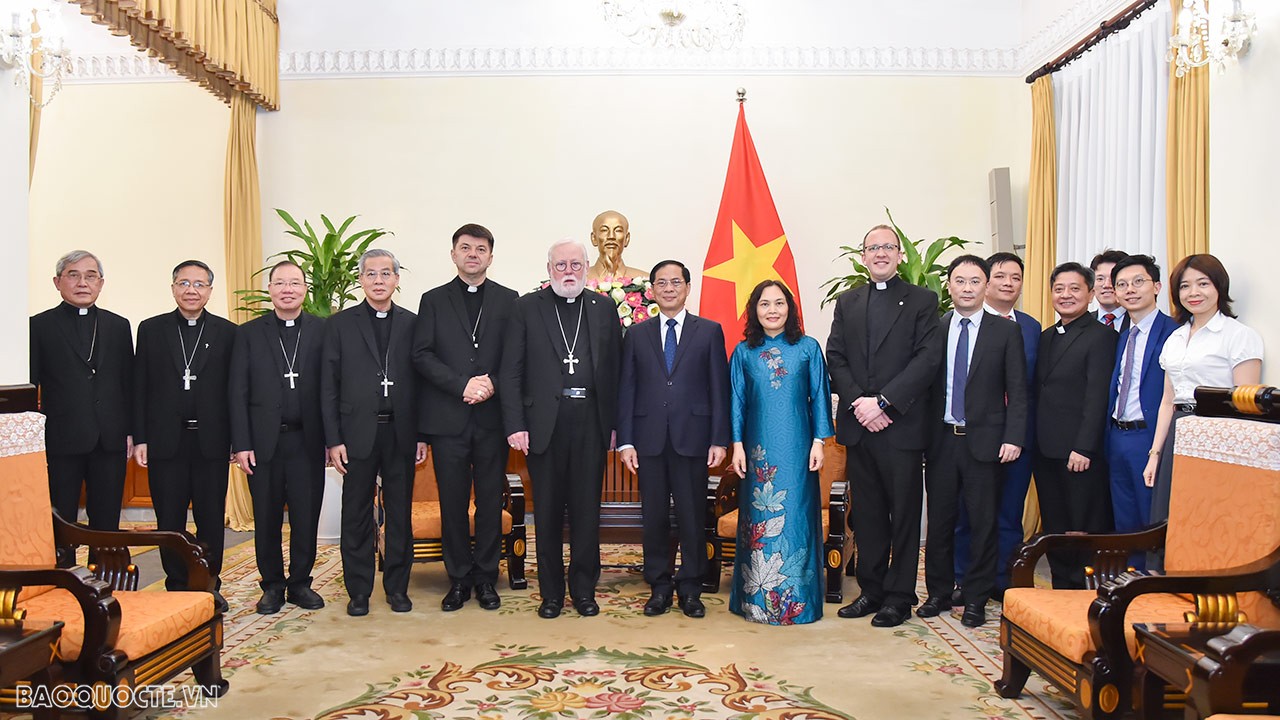 Thúc đẩy mối quan hệ tốt đẹp giữa Việt Nam và Tòa thánh Vatican