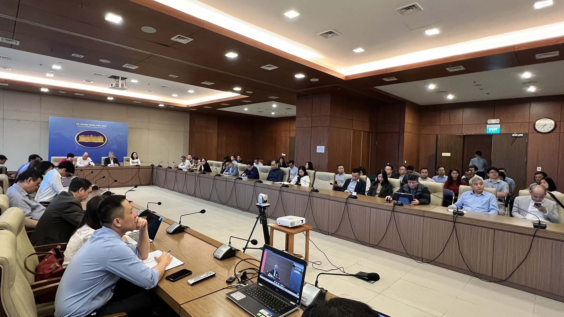 Đảng ủy Khối các cơ quan Trung ương tổ chức Hội nghị Thông tin chuyên đề quý I/2024