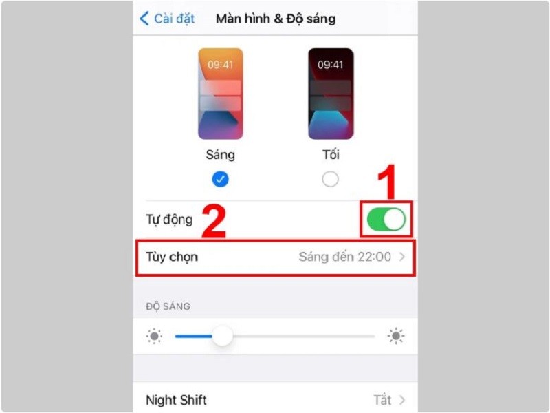 Hướng dẫn cách bật chế độ tối iPhone nhanh chóng, đơn giản