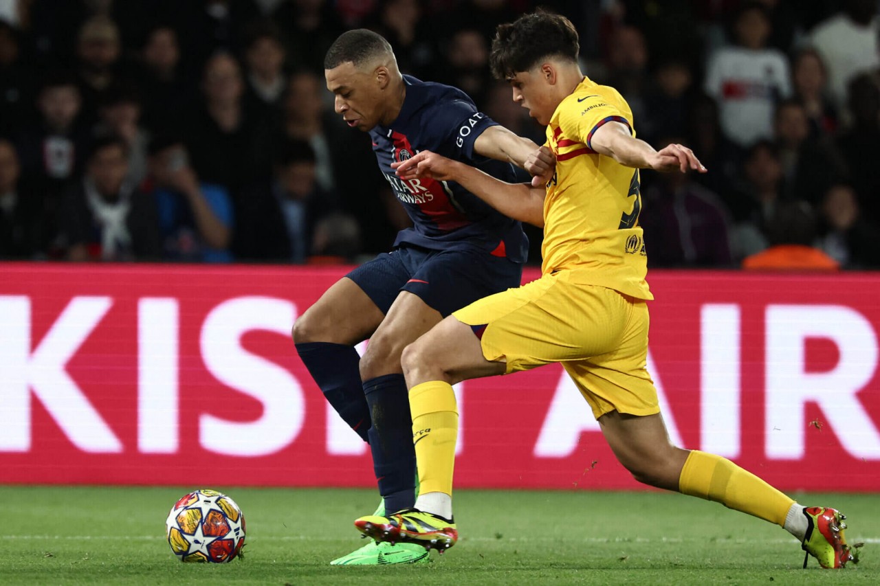 Trận PSG 2-3 Barcelona: Điểm sáng trung vệ 17 tuổi Pau Cubarsi