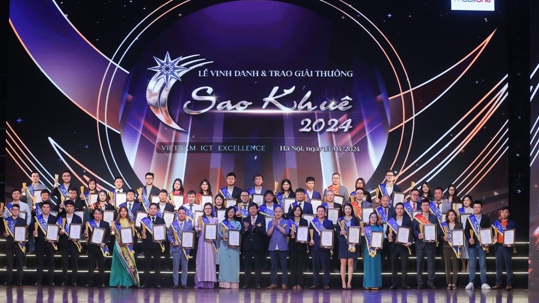 giai thuong sao khue 2024 vinh danh 169 nen tang dich vu giai phap so xuat sac