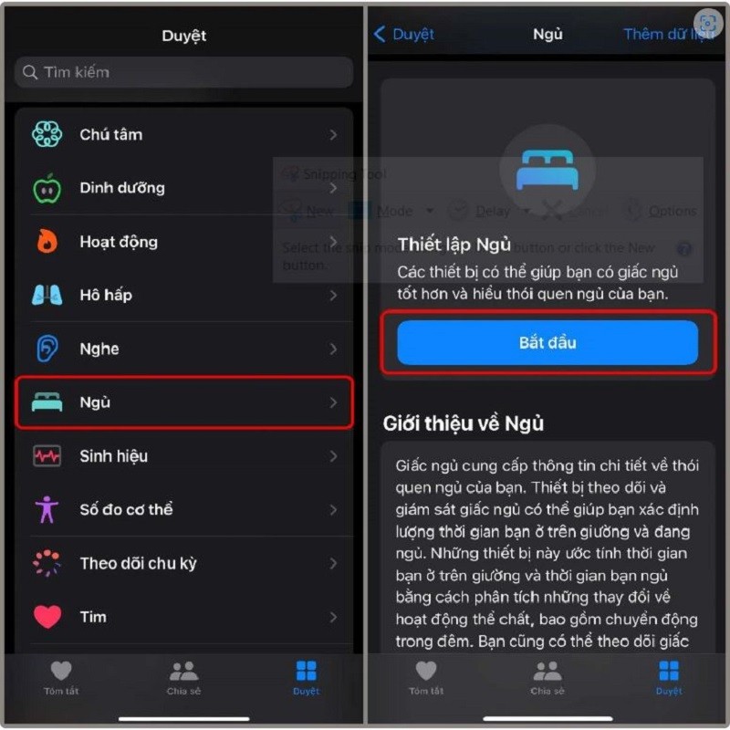 Cách thiết lập chế độ ngủ iPhone trong ứng dụng Sức khoẻ Cách thiết lập chế độ ngủ iPhone trong ứng dụng Sức khoẻ