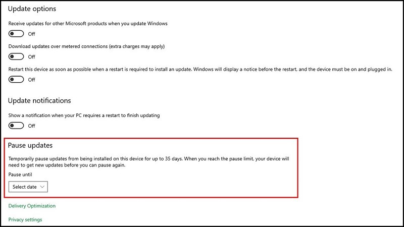 Tắt tự động cập nhật cho Windows chỉ với vài bước đơn giản Tắt tự động cập nhật cho Windows chỉ với vài bước đơn giản