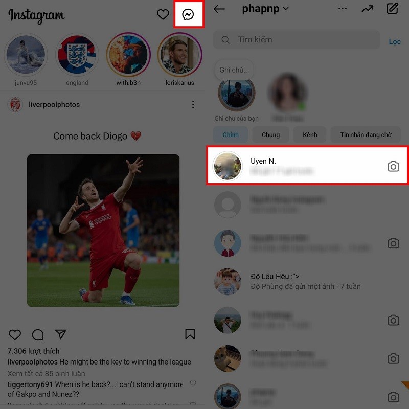Cách tắt đã xem với một người trên Instagram với vài bước đơn giản