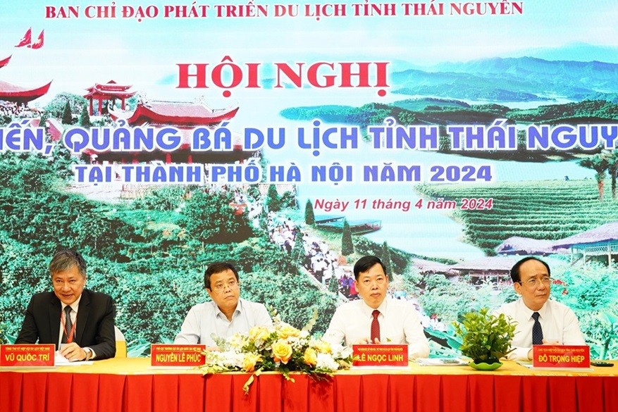 Hội nghị xúc tiến quảng bá du lịch Thái Nguyên: Nỗ lực quảng bá và phát triển du lịch xứ Trà đến với du khách trong nước và quốc tế Hội nghị xúc tiến quảng bá du lịch Thái Nguyên: Nỗ lực quảng bá và phát triển du lịch xứ Trà đến với du khách trong nước và quốc tế