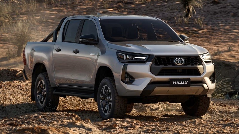 Top 10 xe ô tô bán chậm nhất quý I/2024 Toyota Hilux đội sổ