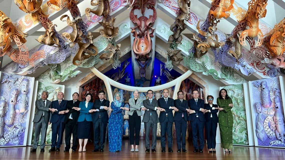 Đối thoại ASEAN-New Zealand lần thứ 31 được tổ chức vào 19/4 tại thủ đô Wellington. (Nguồn: Asean.org) Đối thoại ASEAN-New Zealand lần thứ 31 được tổ chức vào 19/4 tại thủ đô Wellington. (Nguồn: Asean.org)