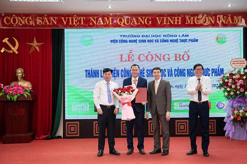 Lễ công bố thành lập Viện Công nghệ Sinh học và Công nghệ Thực phẩm, trường Đại học Nông Lâm, Đại học Thái Nguyên