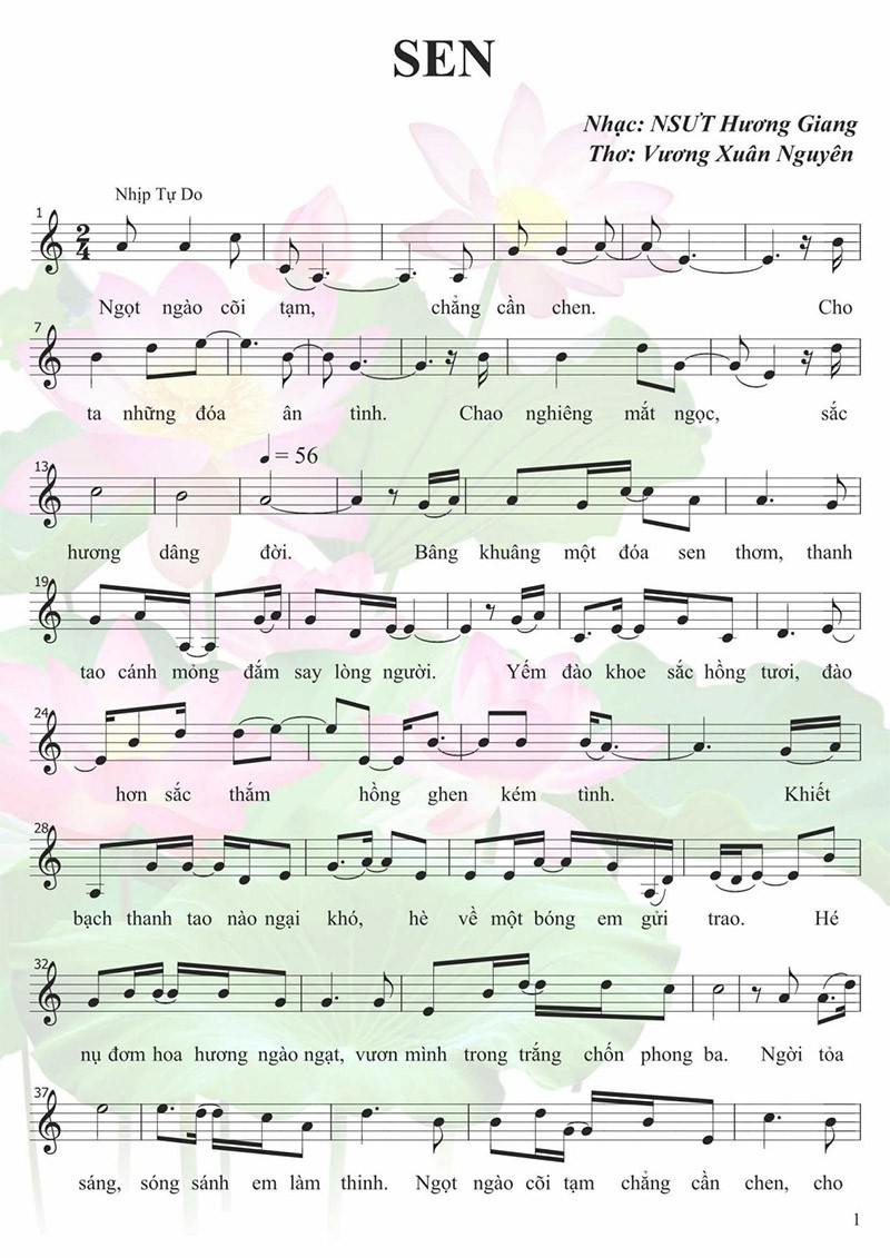 NSƯT Hương Giang cùng chồng Vương Xuân Nguyên ra mắt ca khúc Sen