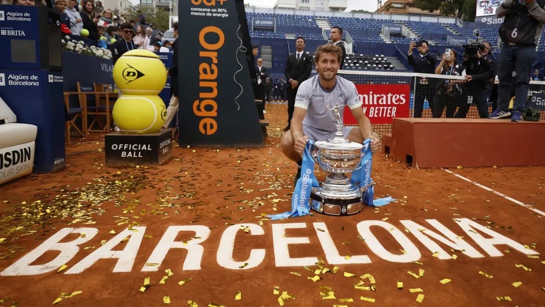 Quần vợt: Casper Ruud vô địch Barcelona Open 2024; Novak Djokovic không dự Madrid Open 2024