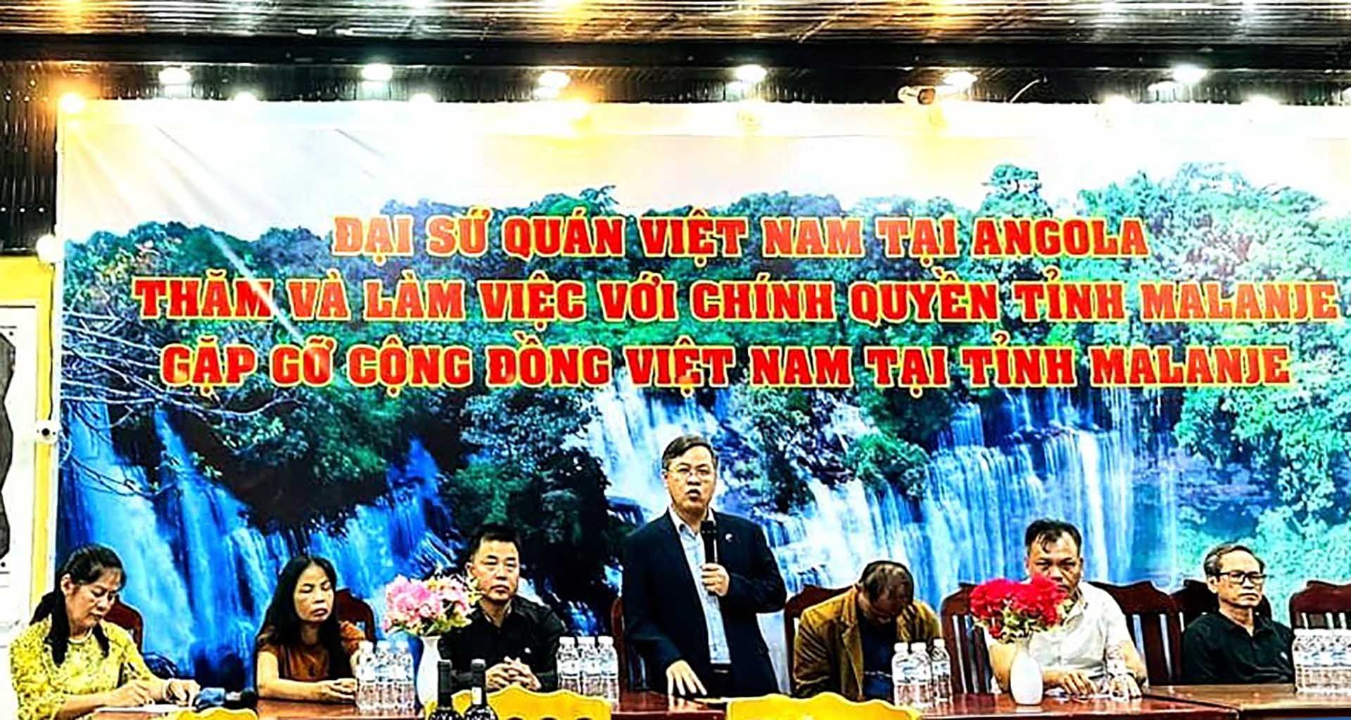 Thúc đẩy hợp tác đầu tư, bảo hộ công dân giữa tỉnh Malanje, Angola và Việt Nam Thúc đẩy hợp tác đầu tư, bảo hộ công dân giữa tỉnh Malanje, Angola và Việt Nam