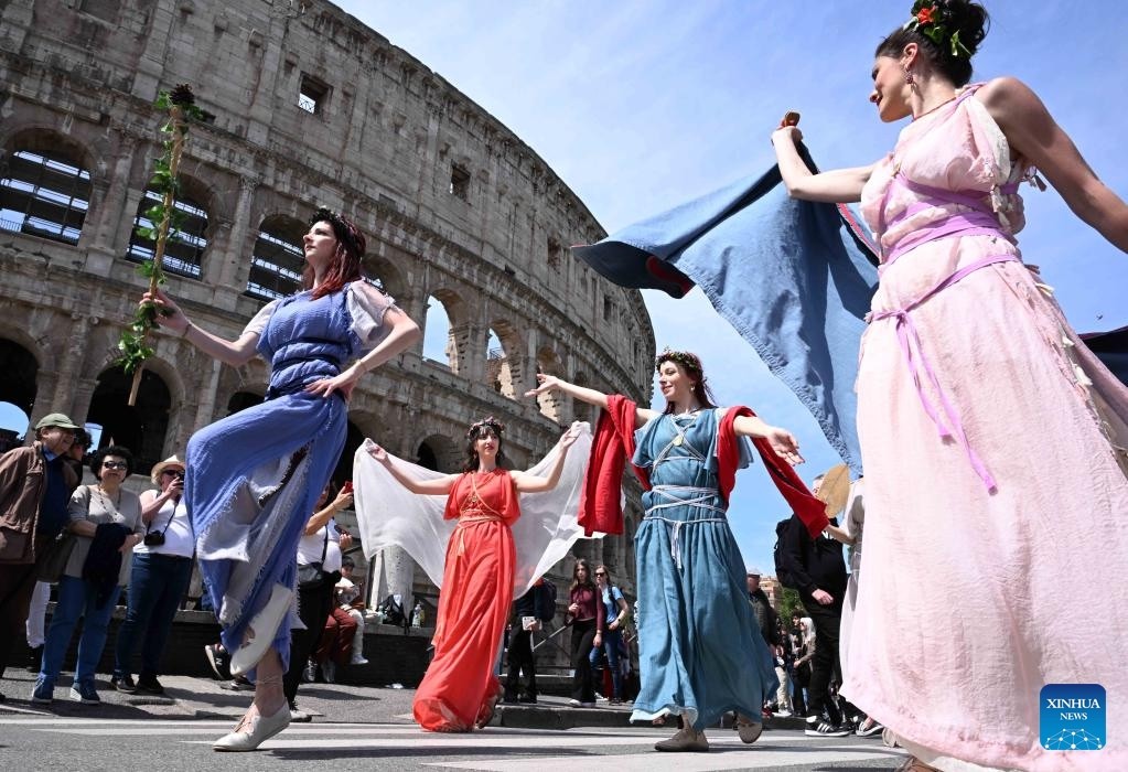 Italy: Thành phố Rome tưng bừng lễ hội mừng ‘sinh nhật’ 2.777 tuổi