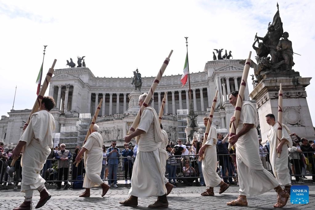 Italy: Thành phố Rome tưng bừng lễ hội mừng ‘sinh nhật’ 2.777 tuổi