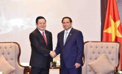 Thủ tướng Phạm Minh Chính tiếp Tổng thư ký ASEAN Kao Kim Hourn