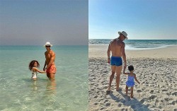 Siêu sao Ronaldo và bạn gái đồng loạt khoe ảnh gia đình nghỉ dưỡng ở resort xa hoa tại Biển Đỏ