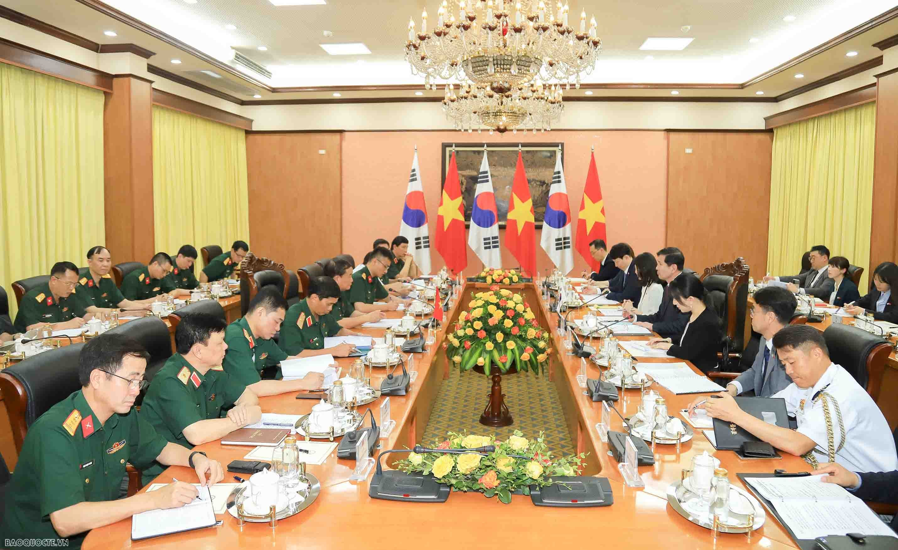 Hàn Quốc mong muốn mở rộng hợp tác quốc phòng với Việt Nam Hàn Quốc mong muốn mở rộng hợp tác quốc phòng với Việt Nam