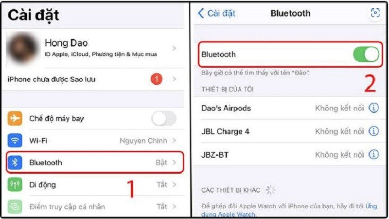 Mách bạn cách khắc phục lỗi AirPods không kết nối được với iPhone
