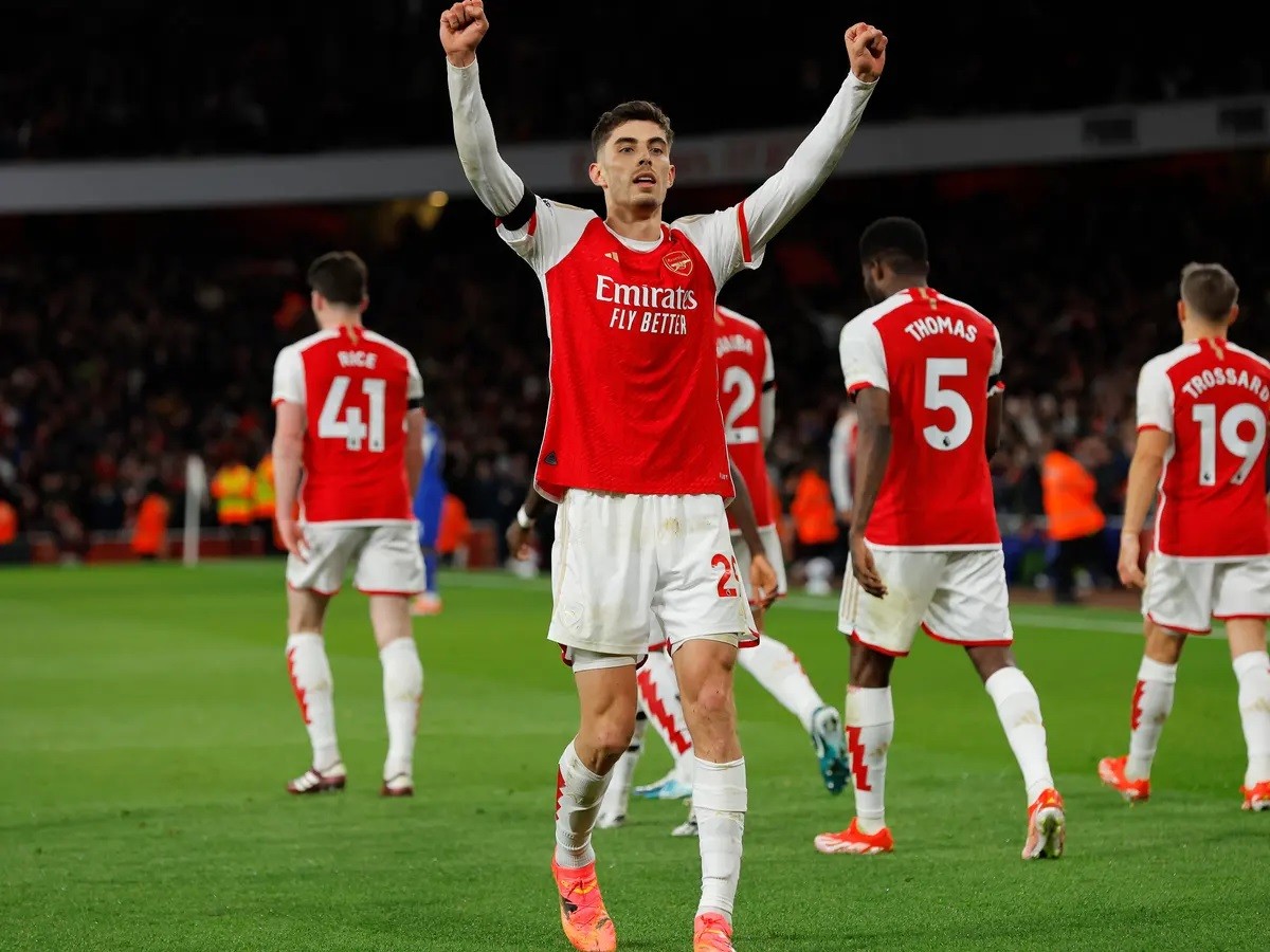 Ghi 2 bàn vào lưới Chelsea, Kai Havertz lập kỷ lục tại giải Ngoại hạng Anh Ghi 2 bàn vào lưới Chelsea, Kai Havertz lập kỷ lục tại giải Ngoại hạng Anh