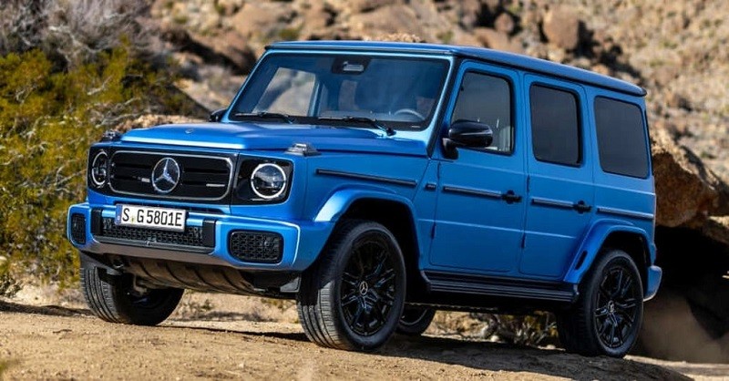 Cận cảnh SUV thuần điện Mercedes-Benz G580 vừa ra mắt