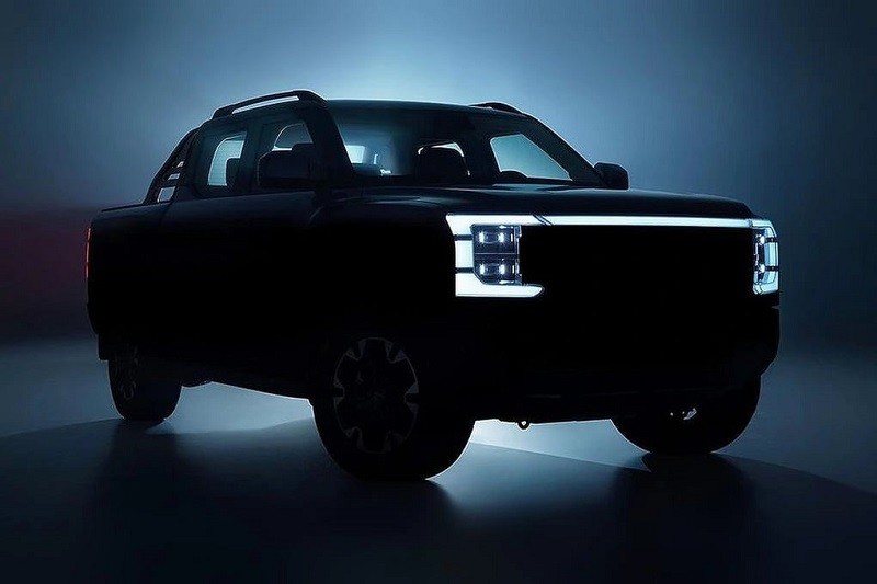 Hình ảnh teaser chính thức đầu tiên được công bố của BYD Shark