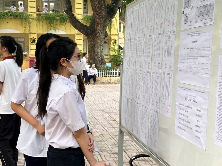 Đề minh họa kỳ thi vào lớp 10 tại Hà Nội