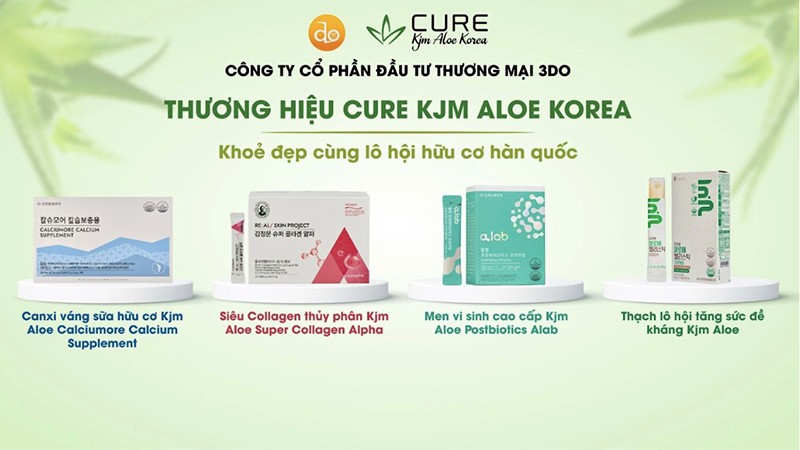 CURE KJM ALOE VIỆT NAM tự hoà nhận giải thưởng 'Sản phẩm vàng vì sức khoẻ cộng đồng' năm 2024 CURE KJM ALOE VIỆT NAM tự hoà nhận giải thưởng 'Sản phẩm vàng vì sức khoẻ cộng đồng' năm 2024