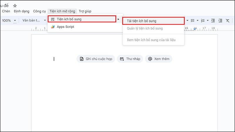 Cách tích hợp ChatGPT vào Google Docs giúp bạn sử dụng thuận tiện hơn Cách tích hợp ChatGPT vào Google Docs giúp bạn sử dụng thuận tiện hơn