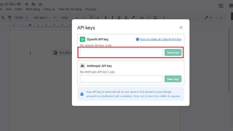 Cách tích hợp ChatGPT vào Google Docs giúp bạn sử dụng thuận tiện hơn Cách tích hợp ChatGPT vào Google Docs giúp bạn sử dụng thuận tiện hơn