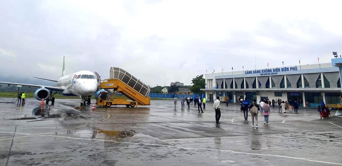 Cảng hàng không Điện Biên Phủ. (Nguồn: Báo Giao thông)