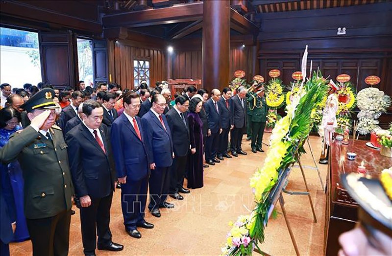 Lãnh đạo Đảng, Nhà nước tri ân các Anh hùng liệt sĩ tại Chiến trường Điện Biên Phủ Lãnh đạo Đảng, Nhà nước tri ân các Anh hùng liệt sĩ tại Chiến trường Điện Biên Phủ