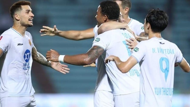 Sau trận thắng CLB Bình Dương, CLB Nam Định chắc vị trí dẫn đầu V-League 2023/24