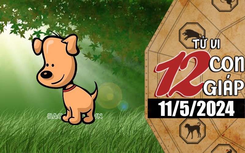Tử vi hôm nay, xem tử vi 12 con giáp hôm nay ngày 11/5/2024: Tuổi Tuất tài lộc tiêu hao Tử vi hôm nay, xem tử vi 12 con giáp hôm nay ngày 11/5/2024: Tuổi Tuất tài lộc tiêu hao