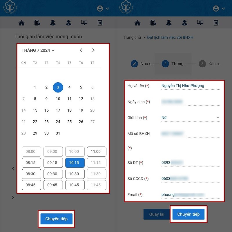 Hướng dẫn đặt lịch hẹn BHXH nhanh chóng, tiết kiệm thời gian
