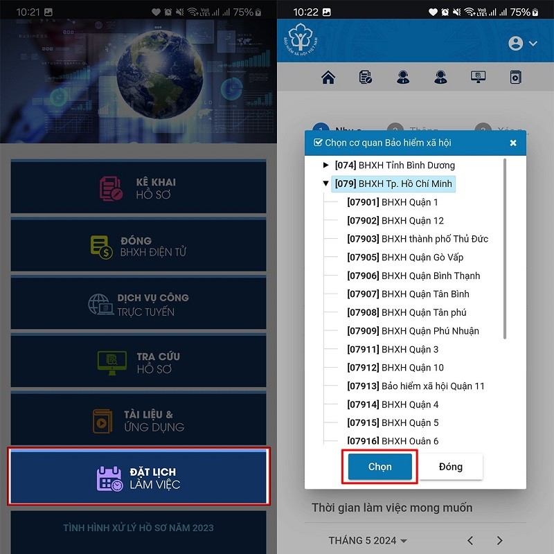 Hướng dẫn đặt lịch hẹn BHXH nhanh chóng, tiết kiệm thời gian