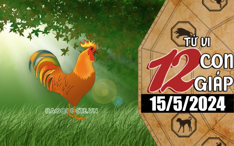 Tử vi hôm nay, xem tử vi 12 con giáp hôm nay ngày 15/5/2024: Tuổi Dậu thu nhập đủ đầy