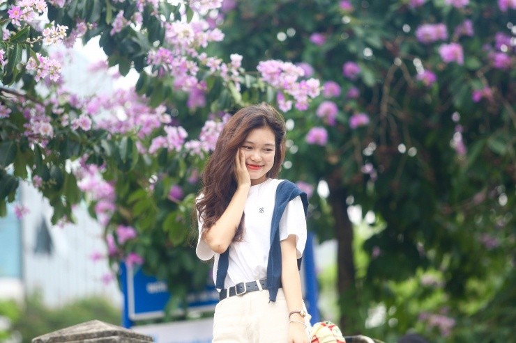 Hoa bằng lăng 'nhuộm' tím phố phường Hà Nội