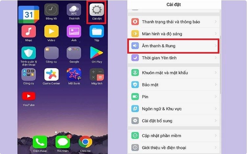 Hướng dẫn 2 cách tắt rung bàn phím OPPO với vài thao tác đơn giản Hướng dẫn 2 cách tắt rung bàn phím OPPO với vài thao tác đơn giản