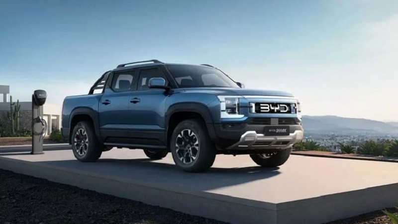 Bán tải Trung Quốc BYD Shark chính thức lộ diện Bán tải Trung Quốc BYD Shark chính thức lộ diện