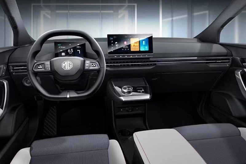 Nội thất của xe điện MG4