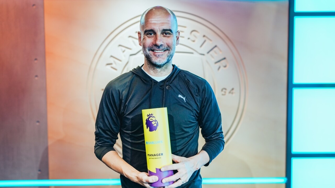 HLV Pep Guardiola là huấn luyện viên xuất sắc nhất Ngoại hạng anh 2023/24