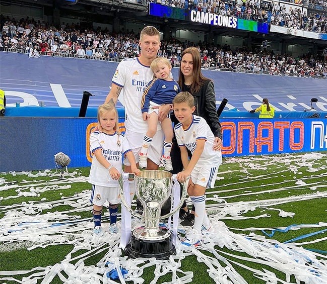 Gia đình Toni Kroos Gia đình Toni Kroos