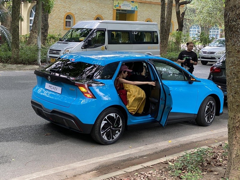 Xe điện MG4 sẽ ra mắt khách hàng Việt vào ngày 1/6