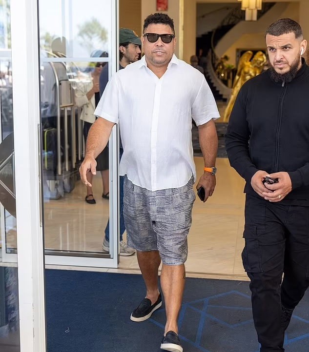 Huyền thoại bóng đá Ronaldo và vợ siêu mẫu dự Liên hoan phim Cannes 2024